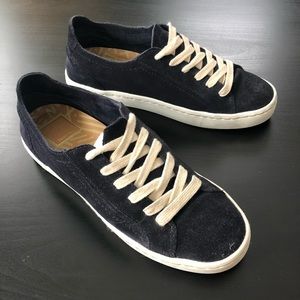 Dolce Vita Navy Suede Sneakers